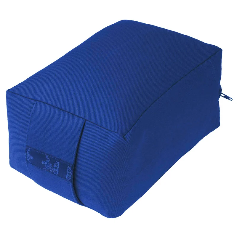 Coussin de méditation de voyage 10 cm x 21 cm x 15 cm (5 couleurs)
