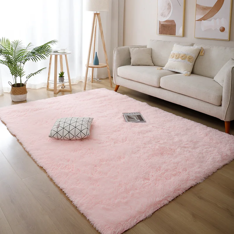 Tapis Fluffy Rose