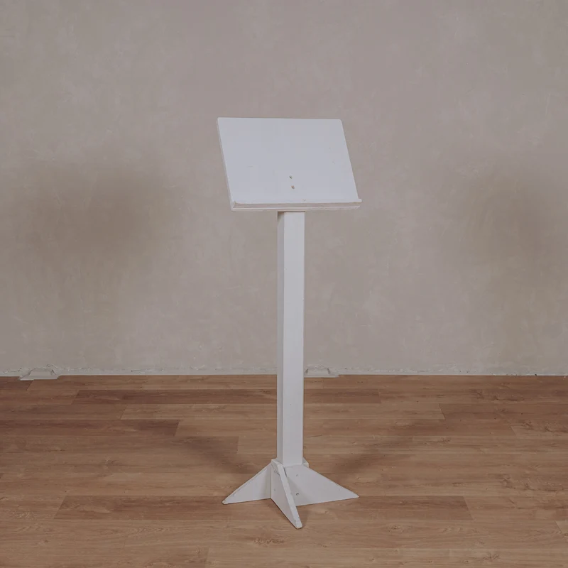 Pupitre bois blanc