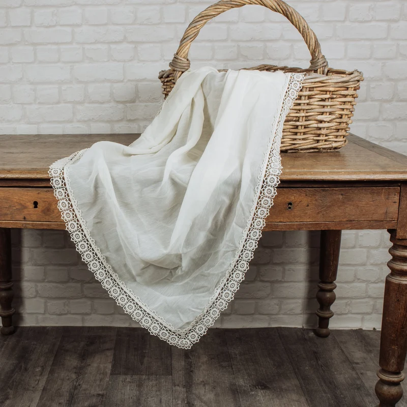 Tissu en dentelle