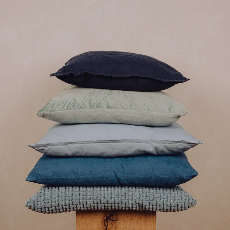 Coussin bleu