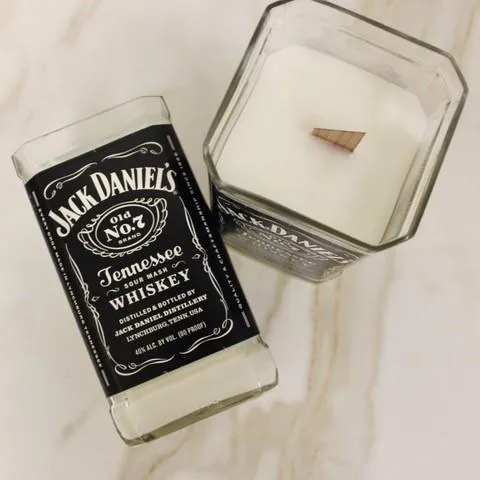 Jack Daniel's Tennessee Whiskey Bottle Candle