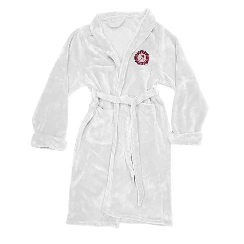 Alabama Crimson Tide Men's Silk Touch Plush Bath Robe