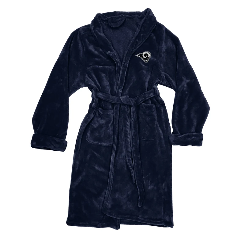 Los Angeles Rams Men's Silk Touch Plush Bath Robe