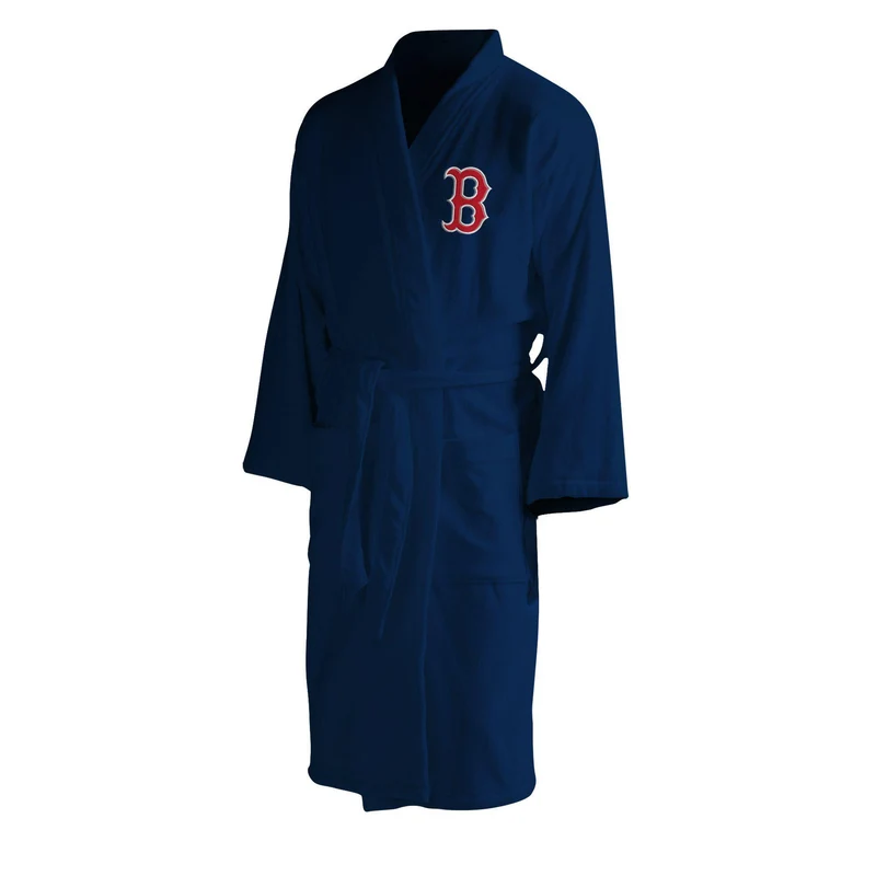 Boston Red Sox Men's Silk Touch Plush Bath Robe