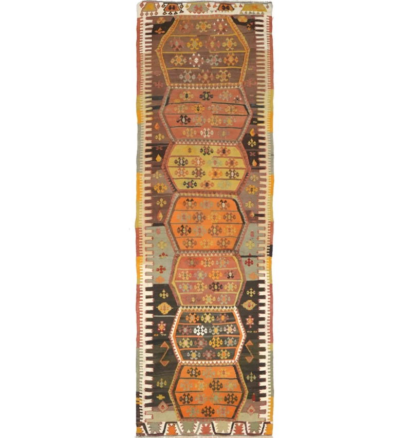 Kilim ancien Kirsehir – 330 × 96 cm
