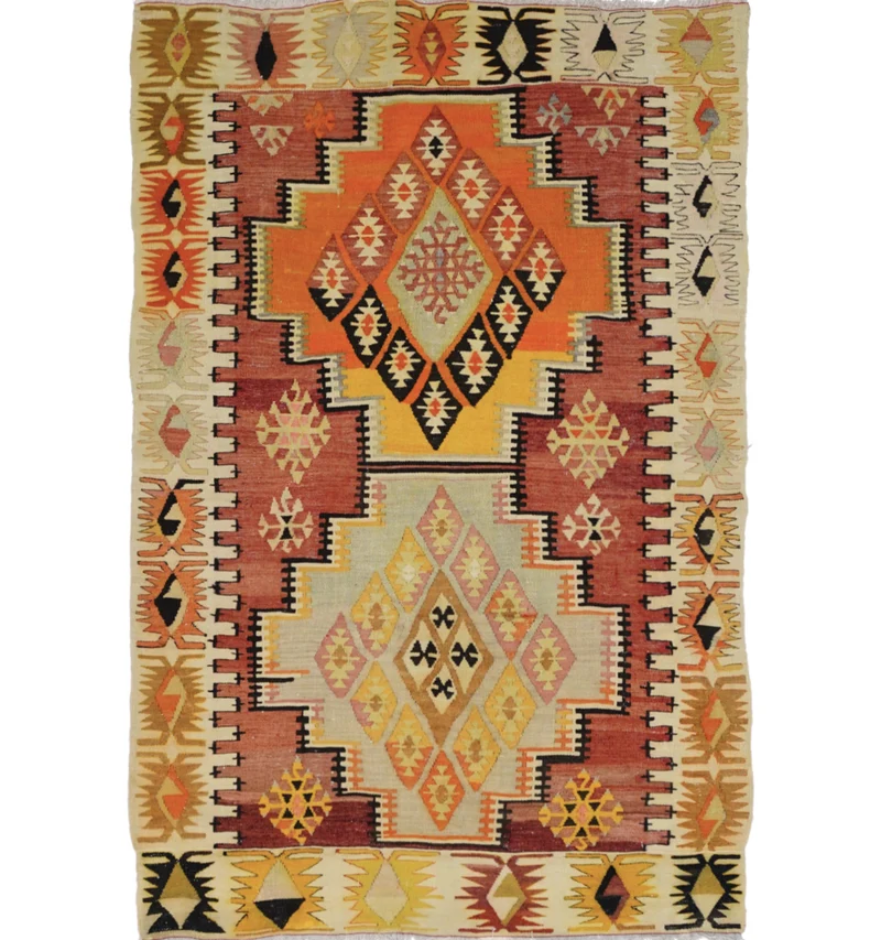 Kilim ancien Adana – 200 × 138 cm