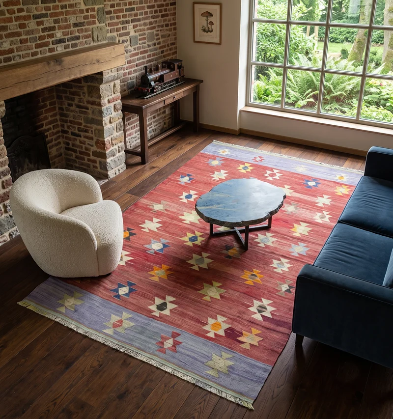 Kilim ancien Koprubasi – 270 × 160 cm