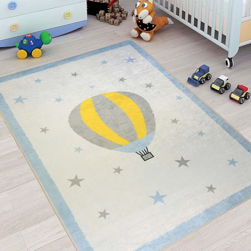 Tapis Enfant MONGOLFIERE