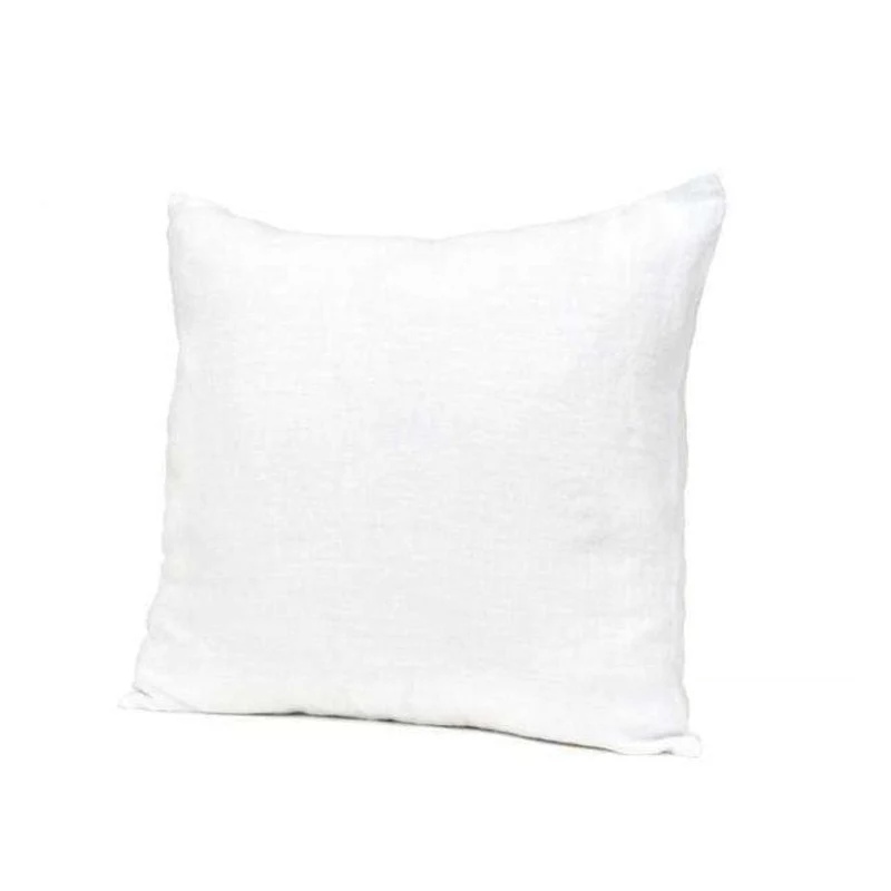 Linen Cushion Cover | Stonewashed White | 45cm