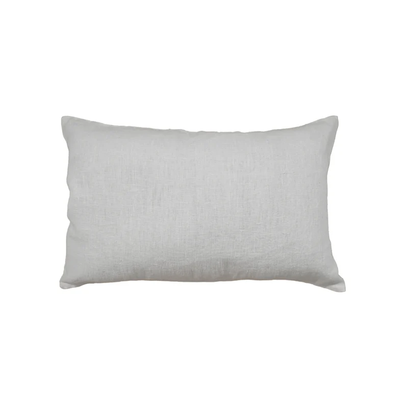 Linen Cushion Cover | Stonewashed White | 40x60cm