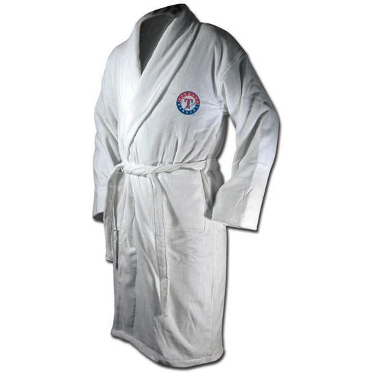 Texas Rangers Terrycloth Logo Bathrobe