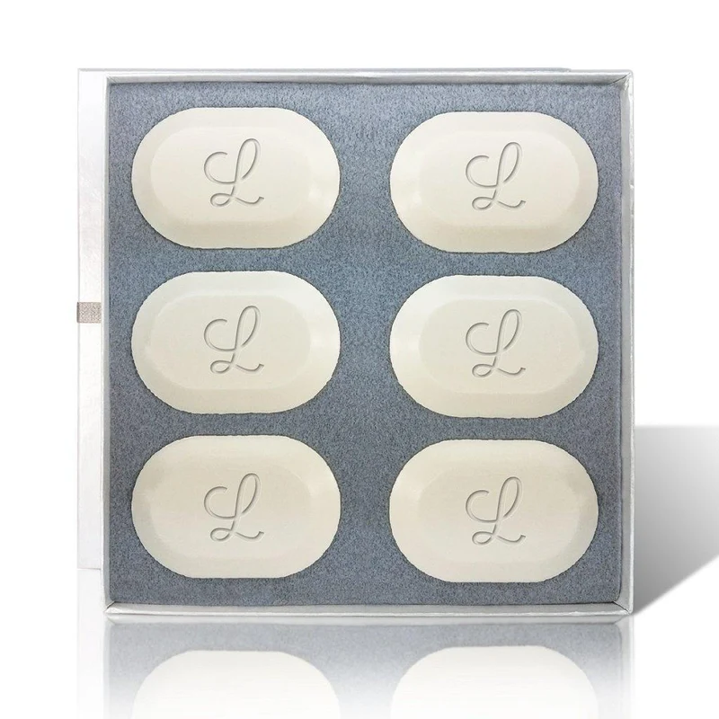Carved Soap - Six Bar Gift Set - Single Initial