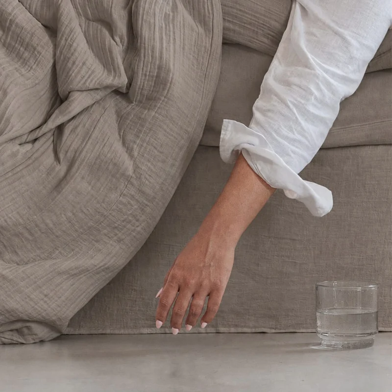 Breeze Bed skirt | Mocha