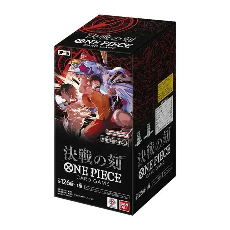 0NE P1ECE CARD GAME # OP-16 - THE TIME OF BATTLE - BOOSTER BOX (JAPONAIS)