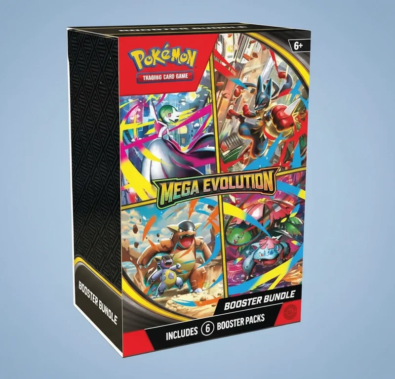 P0KEMON MEGA EVOLUTION - MEGA EVOLUTION - BOOSTER BUNDLE (ANGLAIS)
