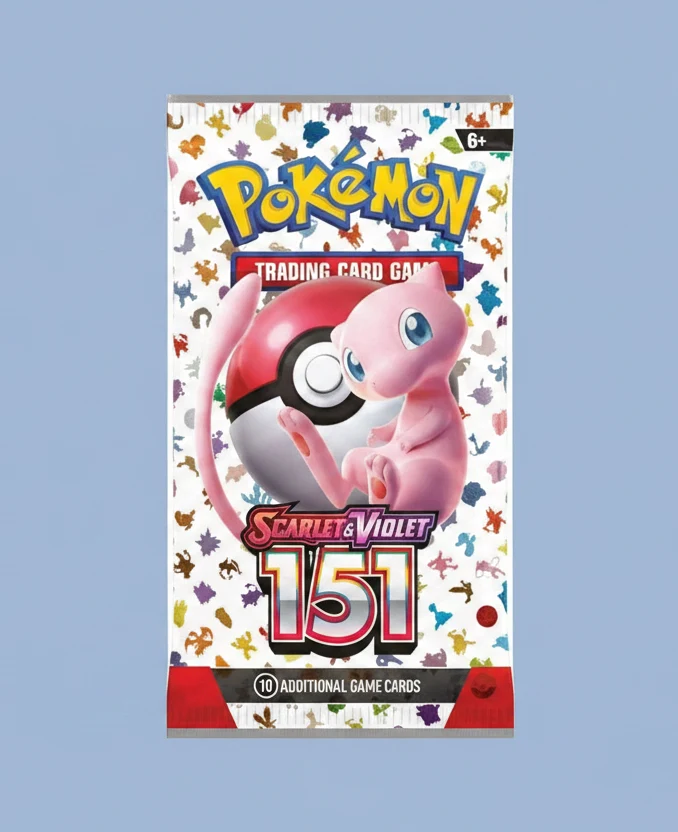 P0KEMON SCARLET & VIOLET -151 -PAQUET À L’UNITÉ (ANGLAIS)