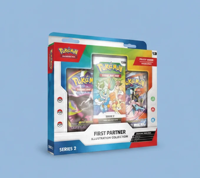 P0KEMON MEGA EVOLUTION -FIRST PARTNER ILLUSTRATION SERIE 3 (ANGLAIS)