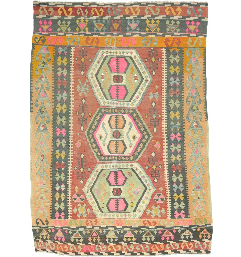 Kilim ancien Corum - 177 x 126 cm