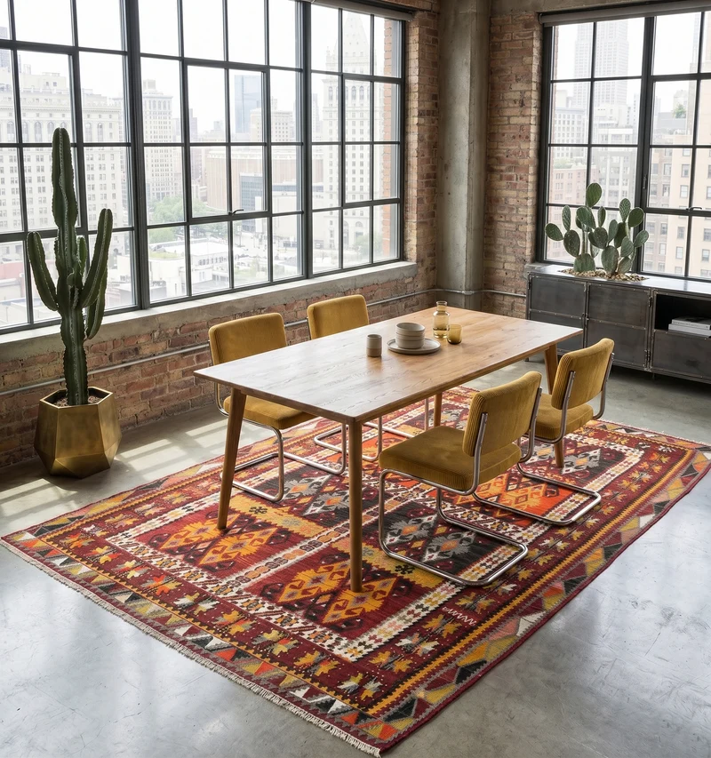 Kilim ancien Zara - 300 x 200 cm