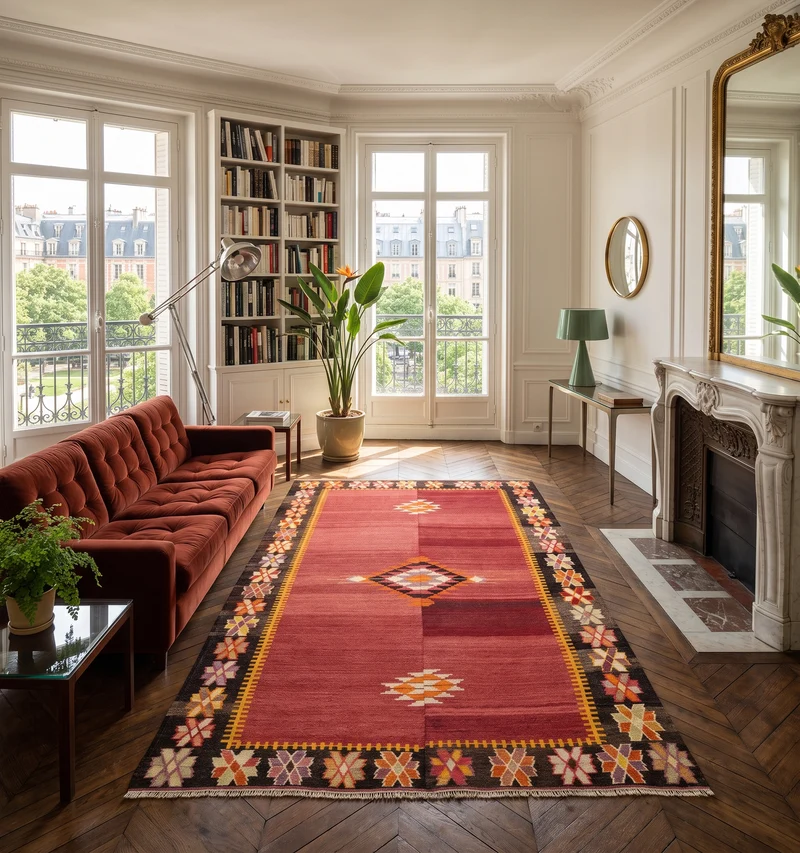 Kilim ancien Adana - 328 x 202 cm