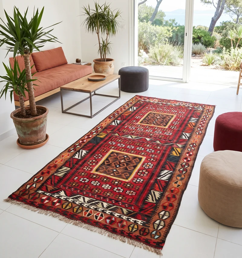 Kilim ancien Kayseri - 240 x 115 cm