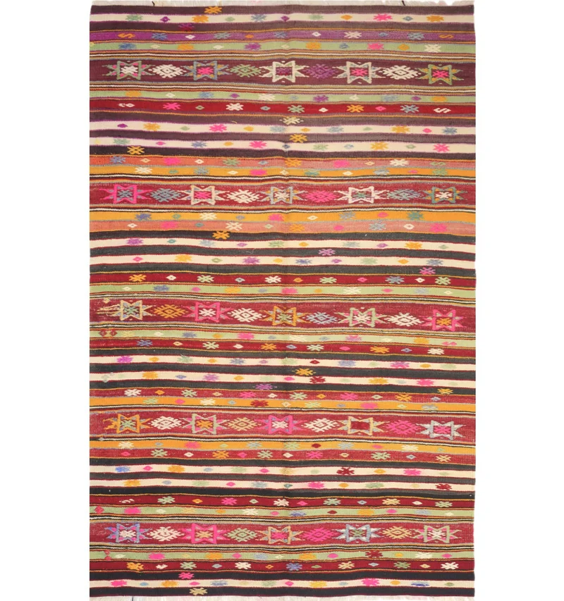 Kilim ancien Fethiye - 227 x 153 cm