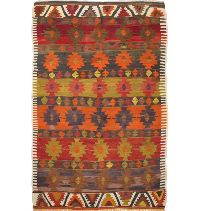Kilim ancien Nigde - 211 x 133 cm
