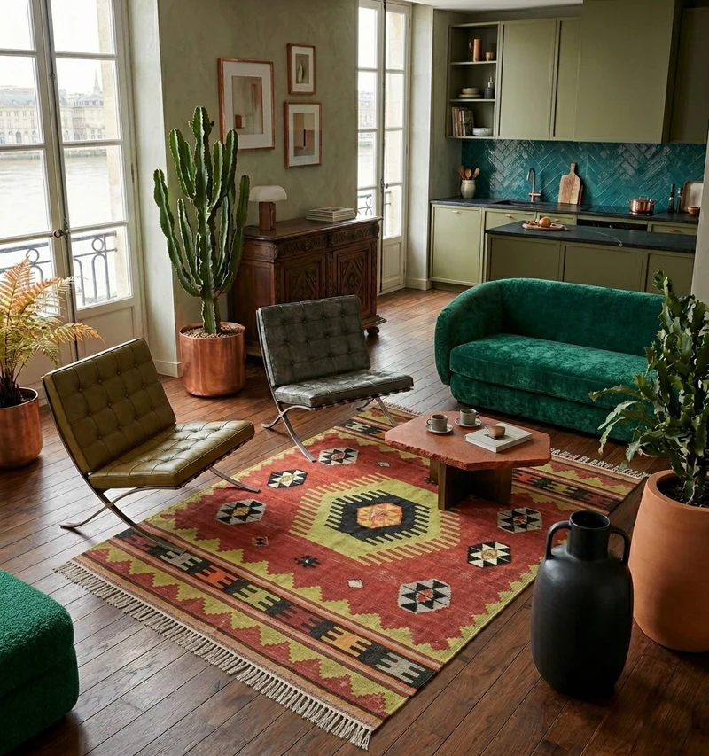 Kilim ancien Cal – 200 x 130 cm