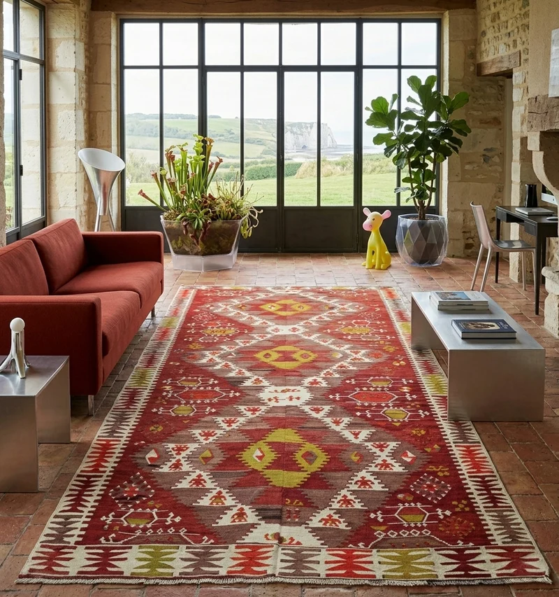 Kilim ancien Sihli – 335 x 170 cm