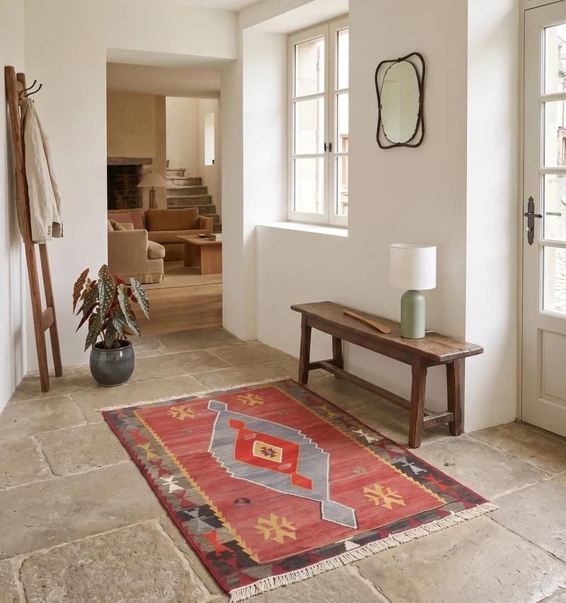 Kilim ancien Afyon - 138 x 95 cm