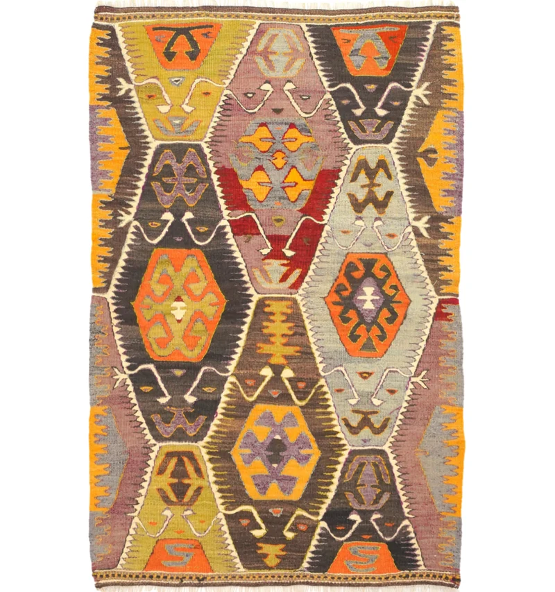 Kilim ancien Barak - 150 x 100 cm