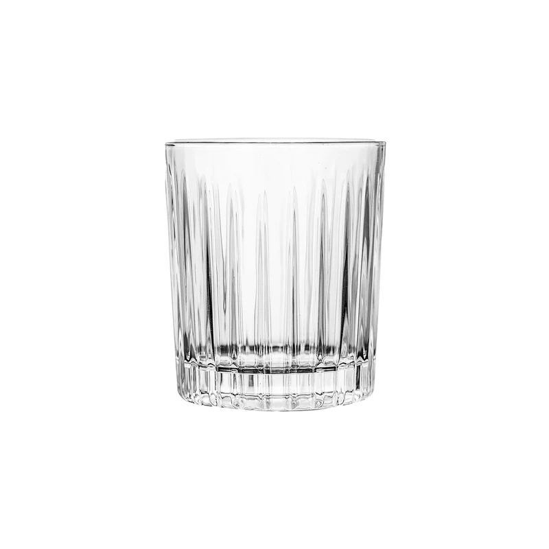 Verre gobelet bas "ERNEST" à relief D8,4 H9,8cm 019503 Disponible 7 juillet