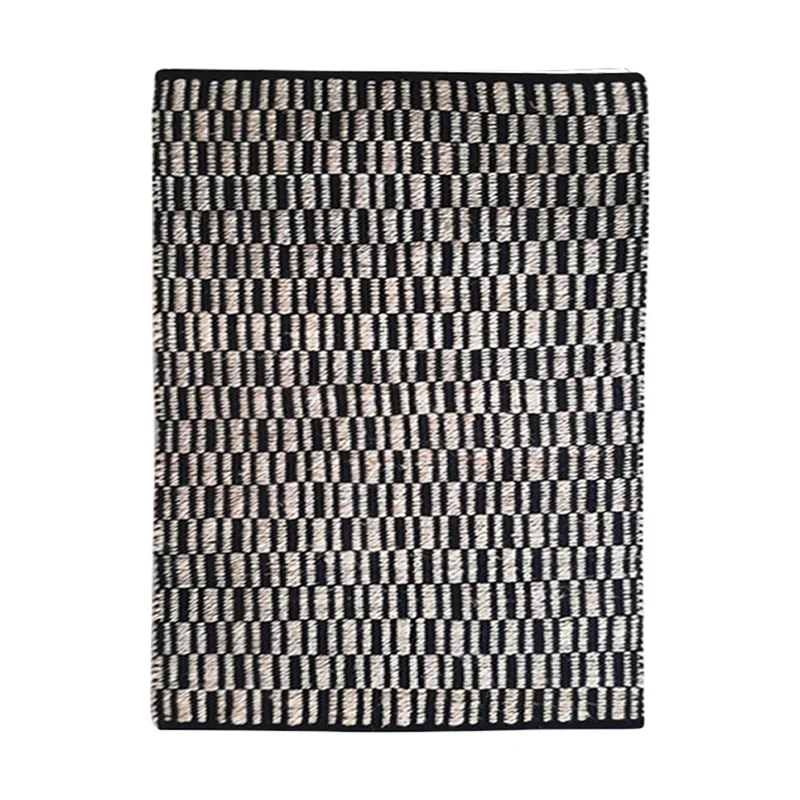 Tapis jute Tamatave noir/blanc 160x230cm 013458