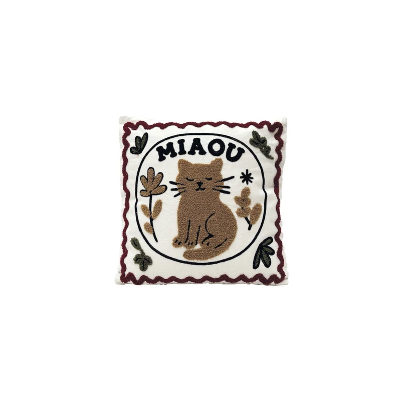 Coussin influence "CHAT" 40 cm x40 cm 019108 DISPONIBLE 19 AOUT